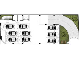 پلان طبقه 1- ارتش